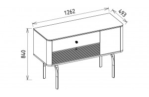 Стол туалетный Larissa (Ларисса) lars-23 Стол туалетный Larissa (Ларисса) lars-23