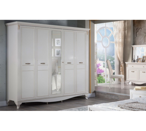 Пятидверный шкаф Карат KART-33