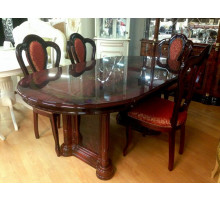Обеденный стол раздвижной Роза (могано)