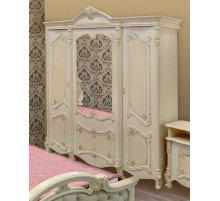 Четырехстворчатый шкаф для одежды Рафаэлла (беж)