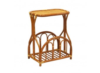 Столик с подставкой для газет Classic Rattan 13/14 из ротанга