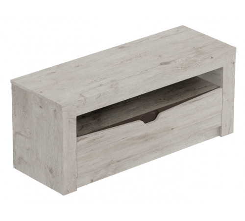 Тумба под ТВ Соренто с ящиком дуб бонифаций