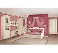 Детская Алиса крем белый